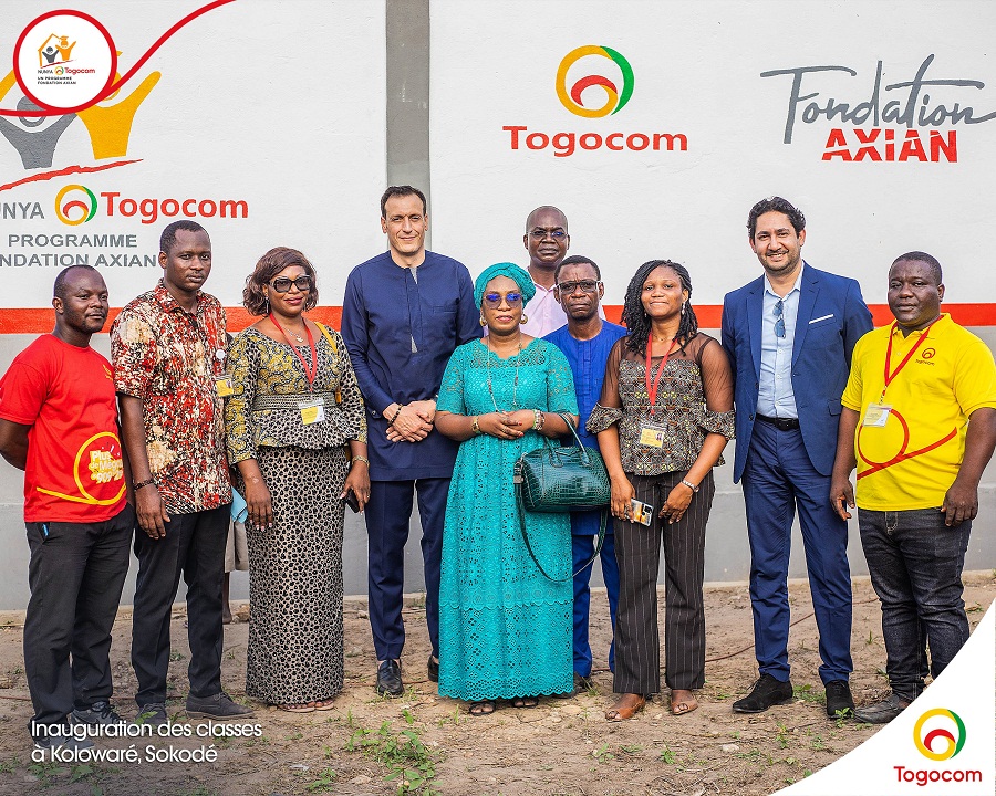 Education Le groupe TOGOCOM dote lEPP Kolowaré de nouvelles salles